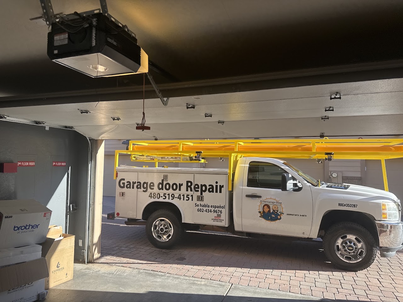 El Sol Garage Door project